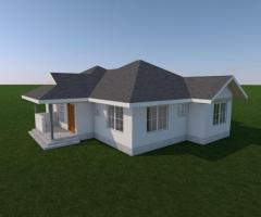 3-Bedroom Architectural Design Plan