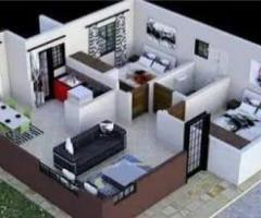 2 bedroom house plan