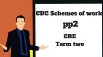CRE pp2 term two, cbc schemes of work