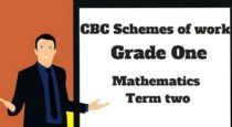 Mathematics term 2, grade one, cbc schemes of work
