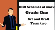 grade one, cbc schemes of work new