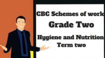 hygiene and nutrition term 2, grade two, cbc schemes of work