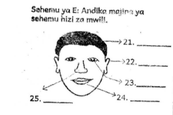 Grade 2 Kiswahili Exams Past Papers (End Of Term 1 2018)