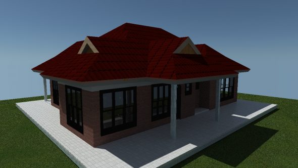Simple 2 bedroom for a small family