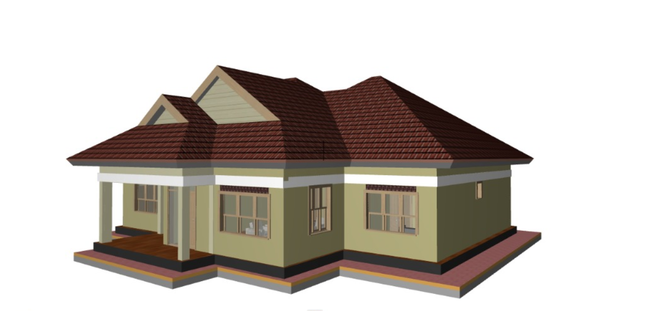 Simple 2 Bedroom House Plan With Garage Muthurwa Com