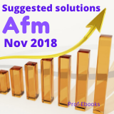CPA Advanced Financial Management question and answers( Nov 2018)