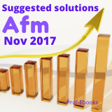 CPA Advanced Financial Management question and answers(Nov 2017)