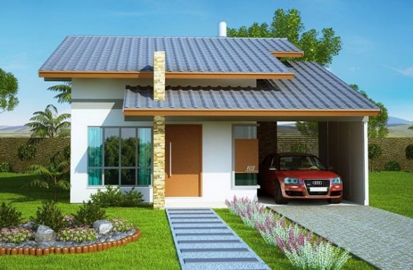 2 Bedroom Simple House Plan