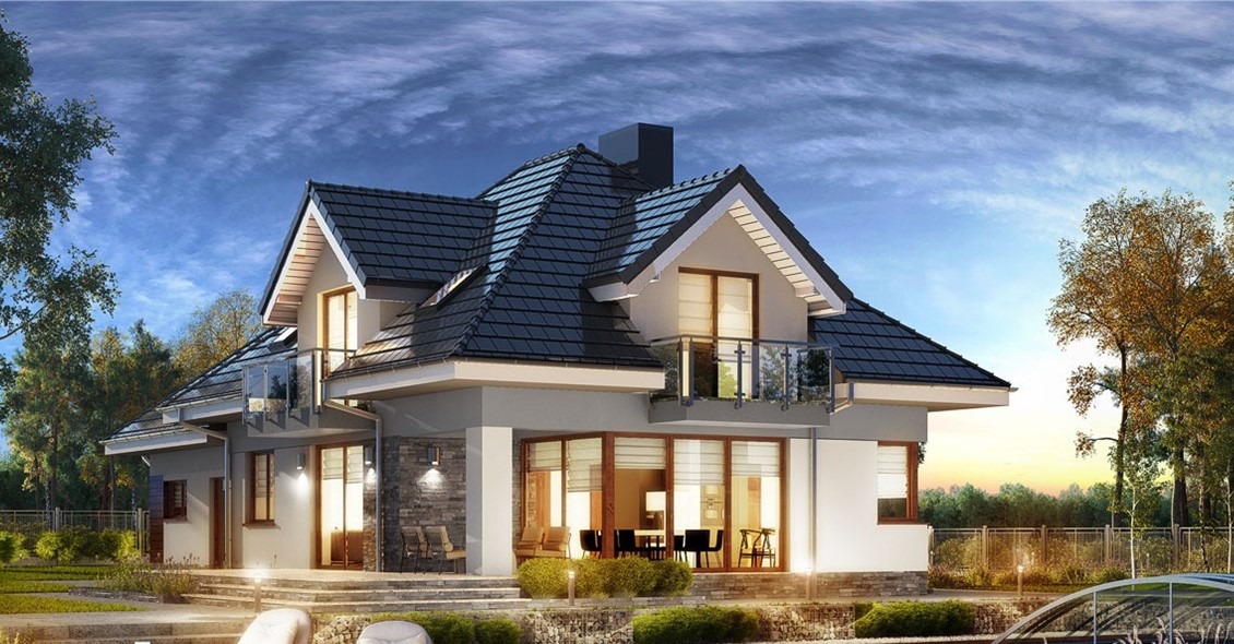 3 Bedroom House Plan With An Attic