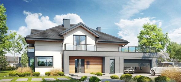 3 Bedroom Mansion House Plan