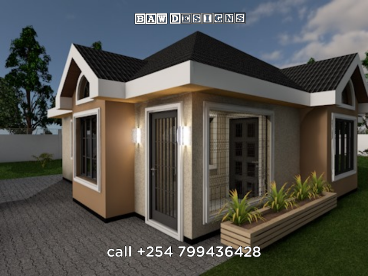Typical Suburban 3 Bedroom Bungalow House Plan