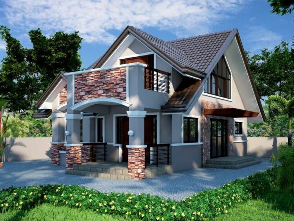 4 Bedroom Mansion House Plan