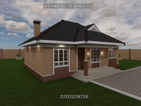 Two Bedroom House Plan
