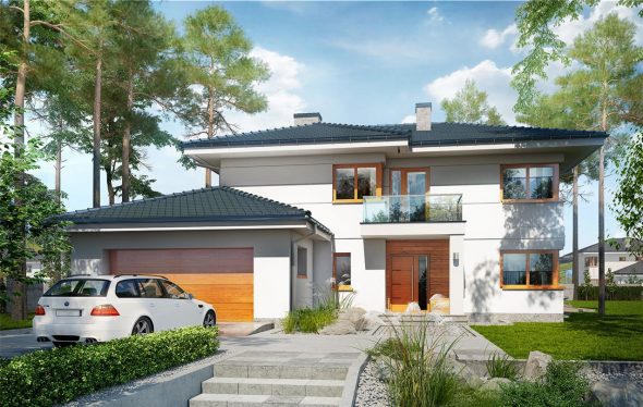 3 Bedroom Mansion House Plan