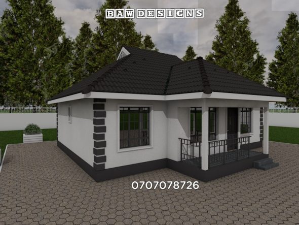 Simple 3 Bedroom House Plan