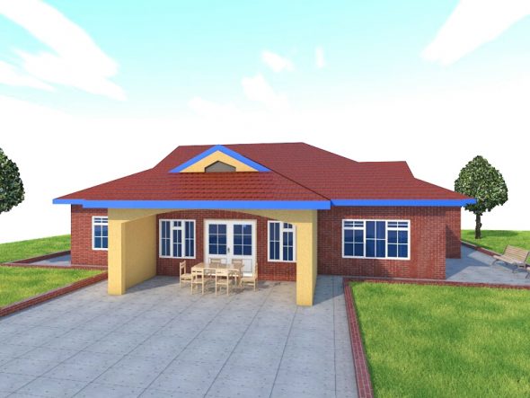 4 Bedroom House Plan