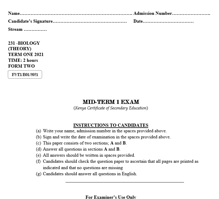 form-2-biology-mid-term-1-exam-with-marking-scheme-2021-muthurwa