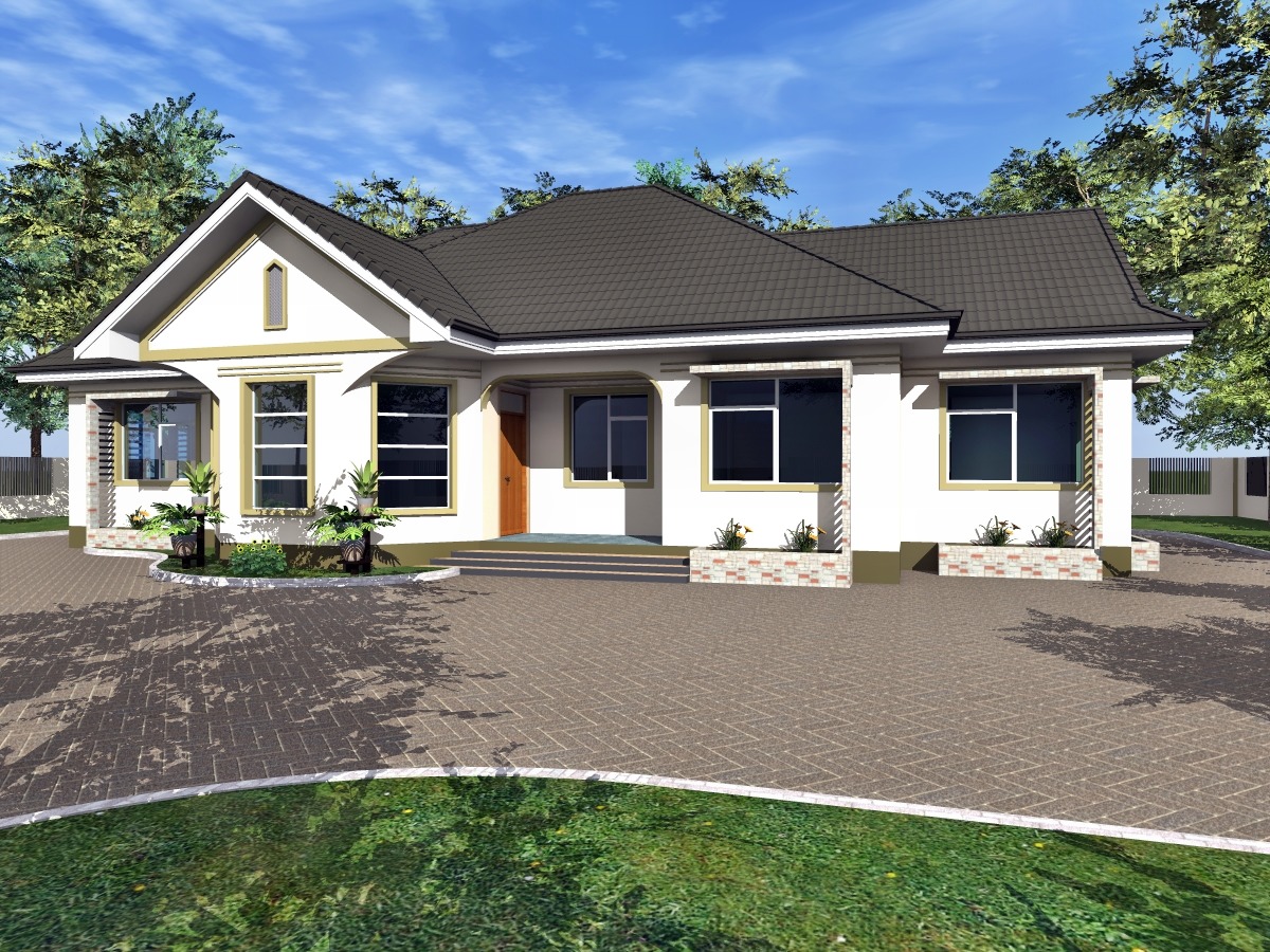 4 Bedroom House Plan in tanzania