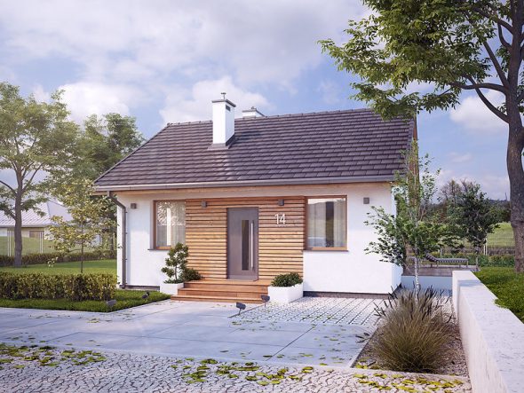 1 Bedroom Cottage House Plan