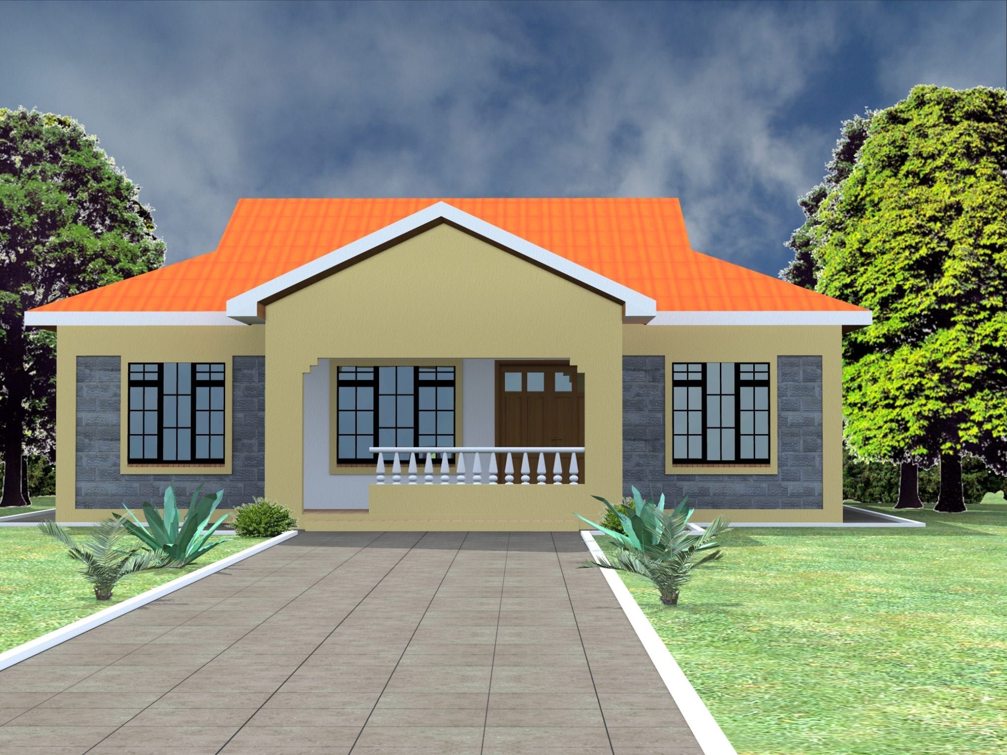 3 Bedroom House Plan Muthurwa