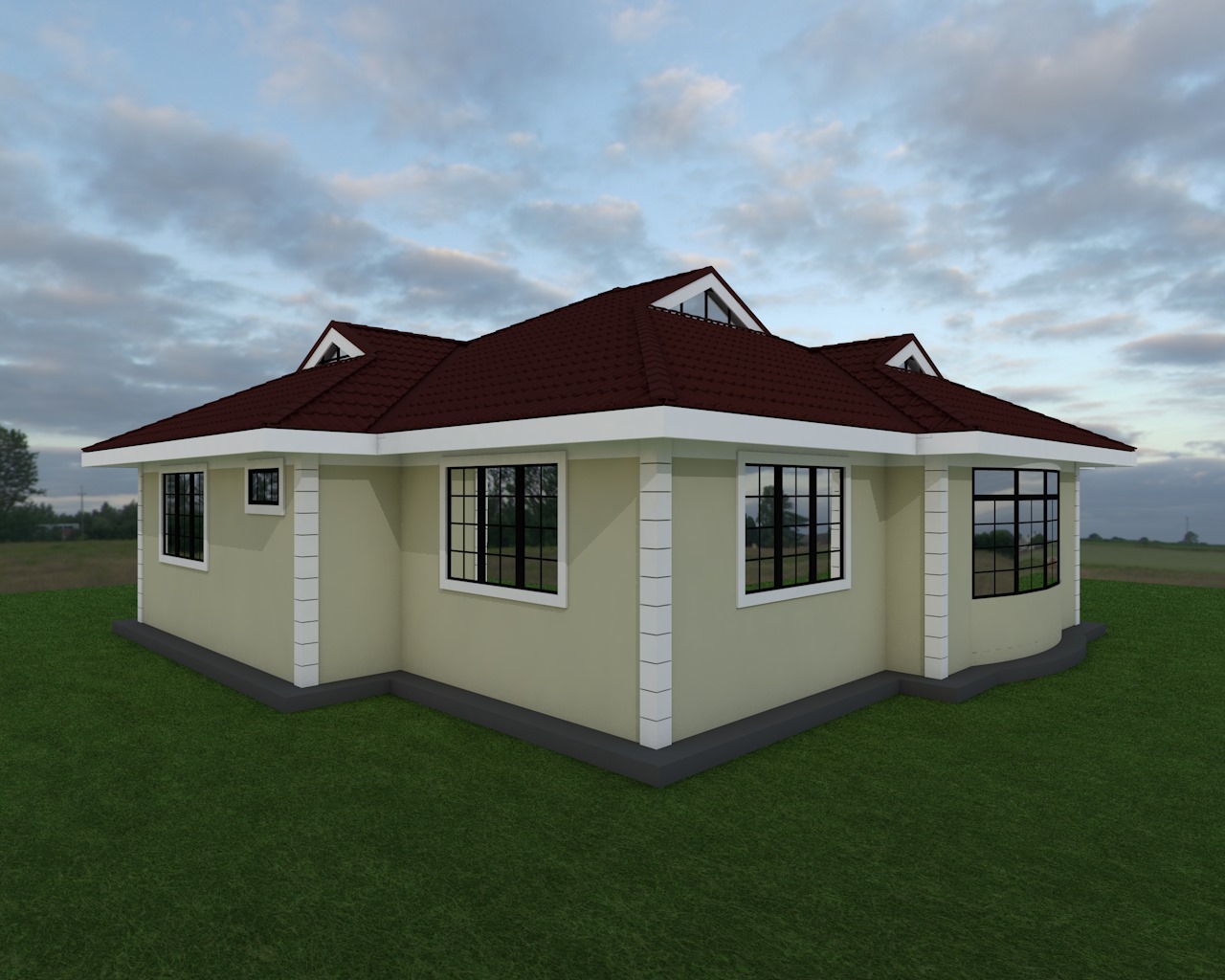 Three Bedroom House Plan - Muthurwa.com