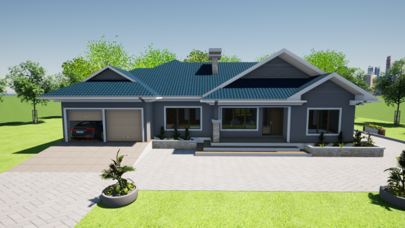 4 Bedroom House plan