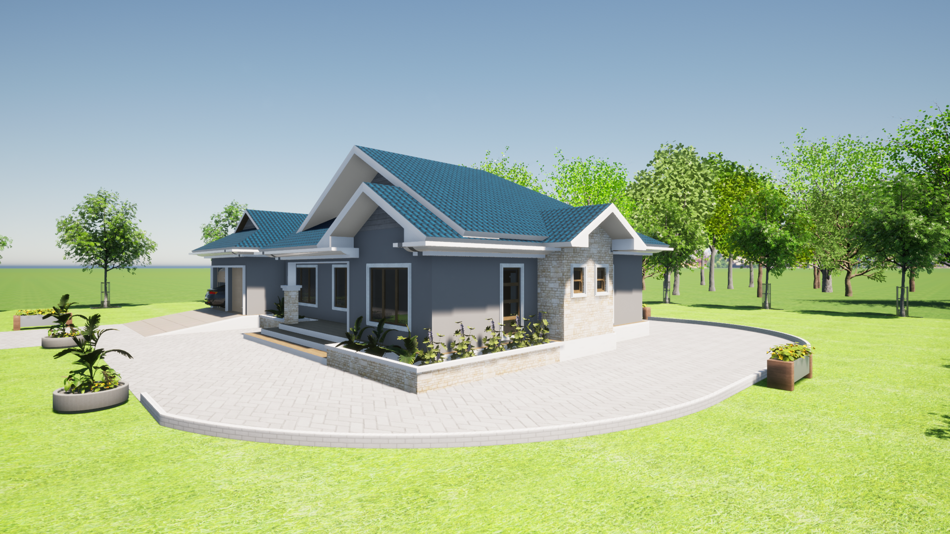 4 Bedroom House Plan - Muthurwa.com