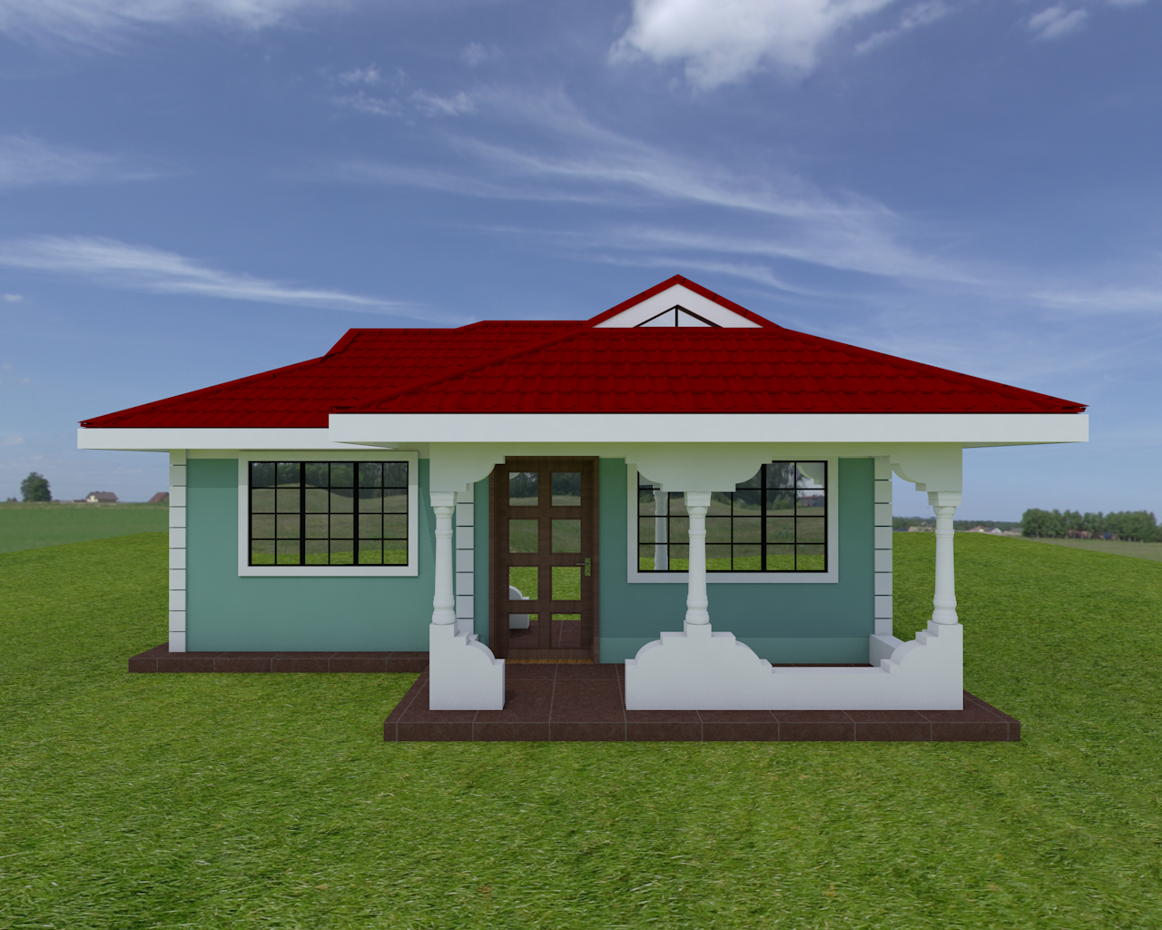 Two Bedroom House Plan