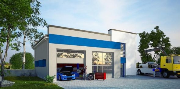 Car Repair Service Shop