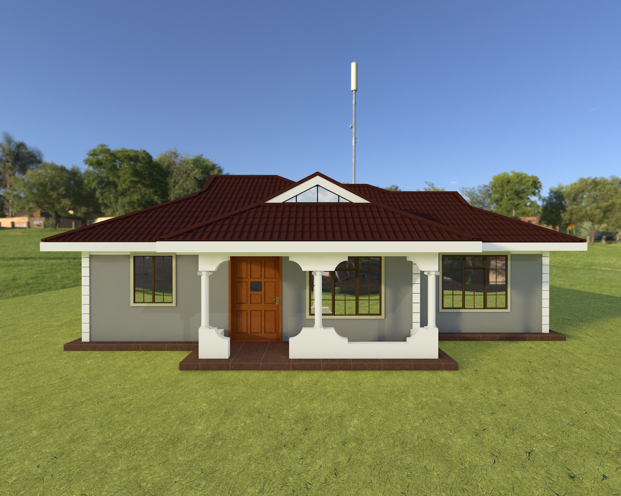 2 Bedroom House Plan Muthurwa