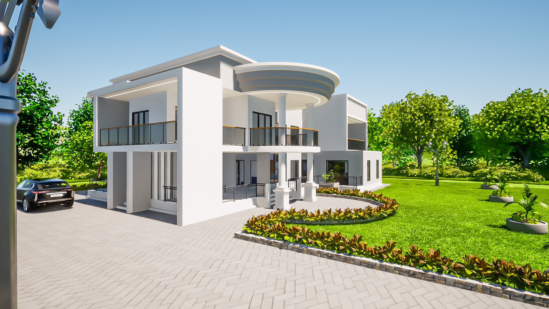 5 Bedroom Flat Roof House Design Muthurwa 5-bedroom-flat-roof-house-design-muthurwa
