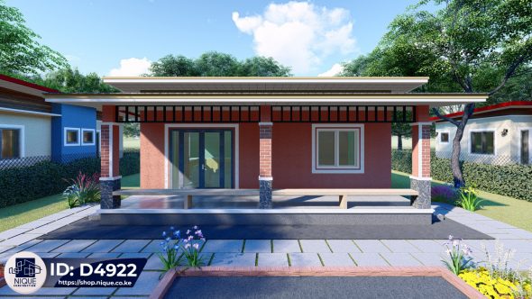 One Bedroom Contemporary House Design