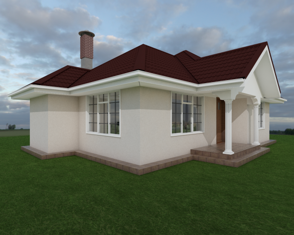 Two Bedroom House Plan