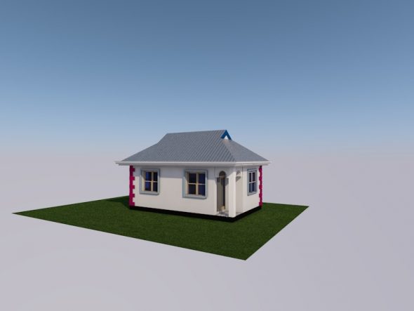 One Bedroom House Plan