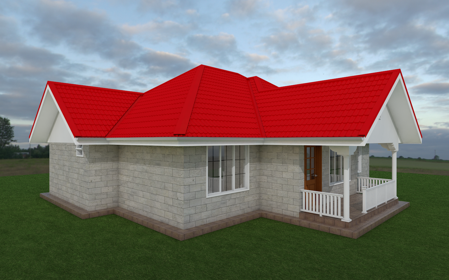 Building Plans For Three Bedroom House