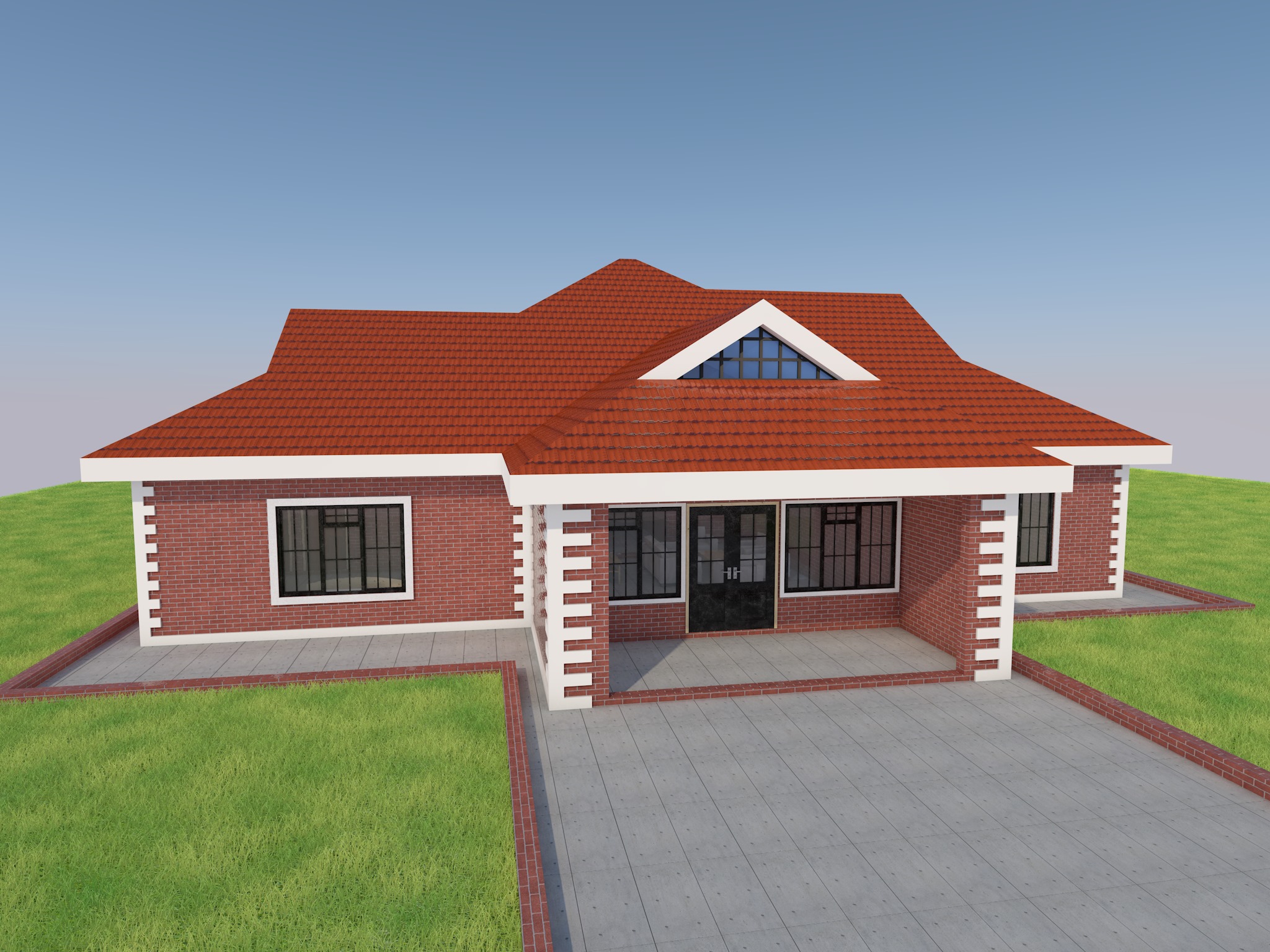 3 Bedroom House Plan