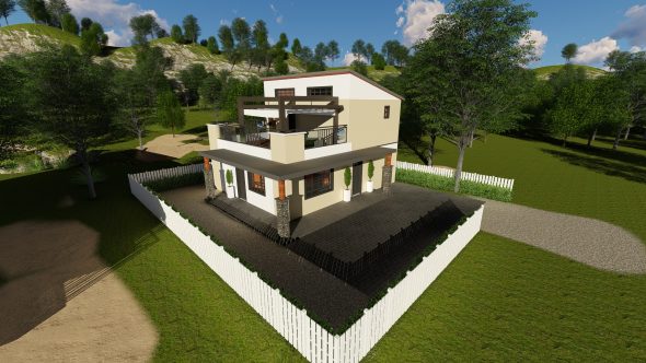 2 Bedroom House Plan
