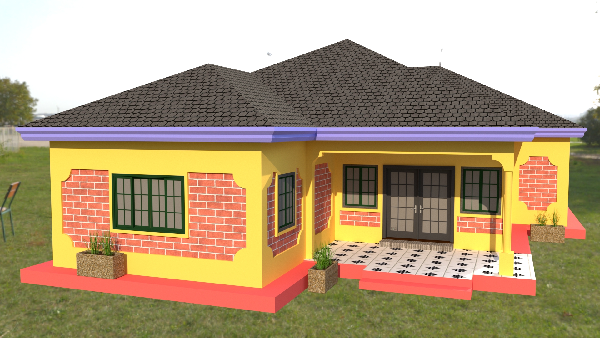 3 Bedroom House Plan