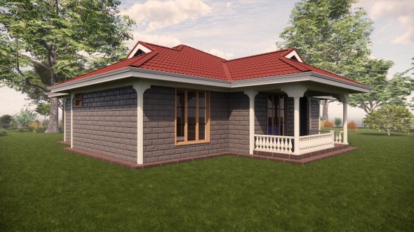 Two Bedroom House Plan