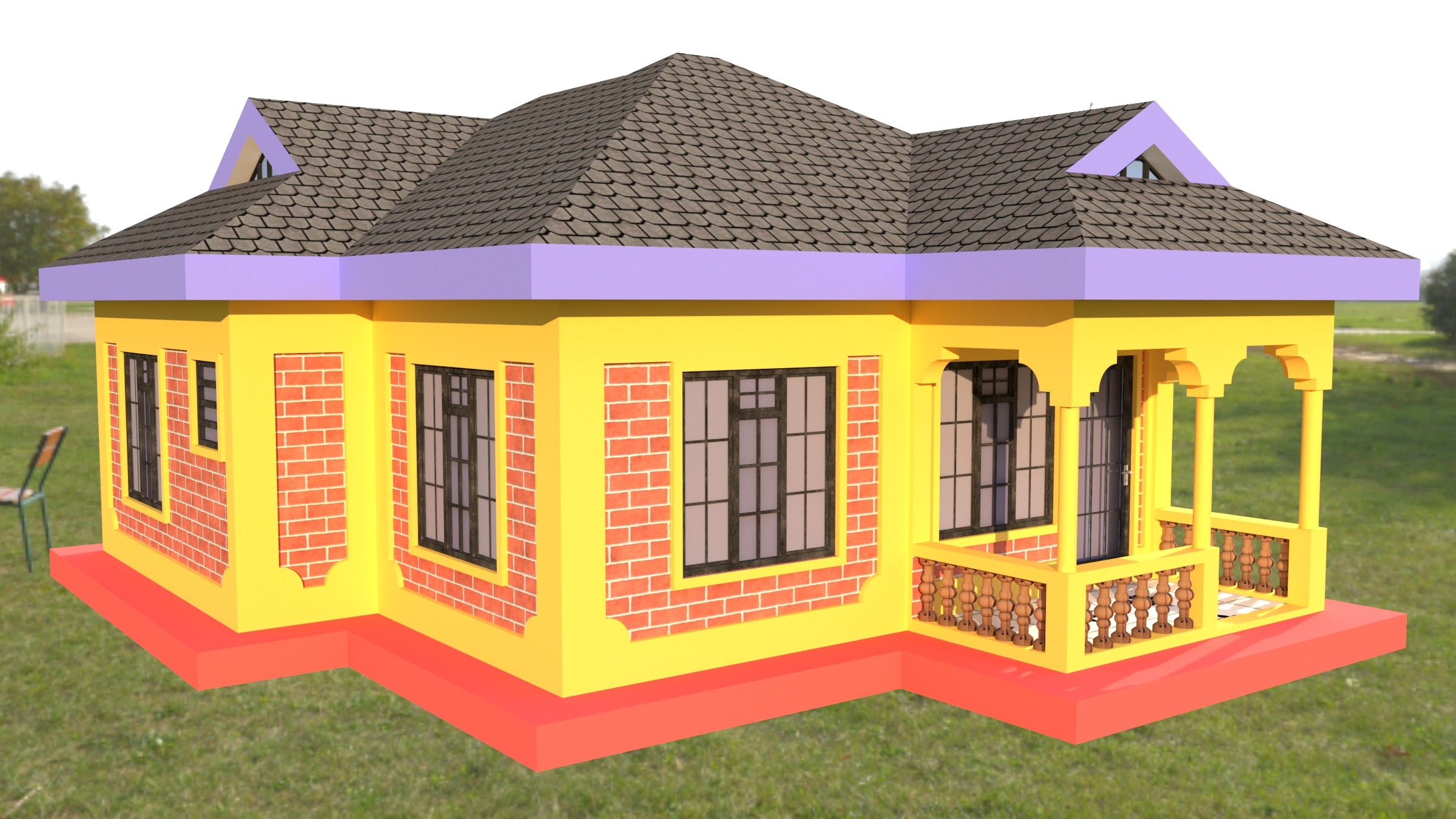 2 Bedroom House Plan