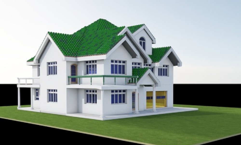 4 Bedroom Residential House Design