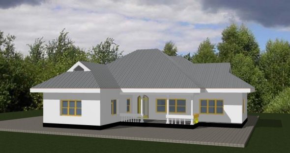 4 Bedroom House Plan