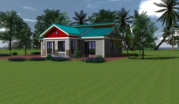 3 Bedroom Standard House Plan