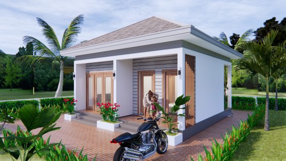 1 Bedroom House Plan