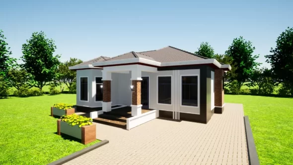2 Bedroom House Design