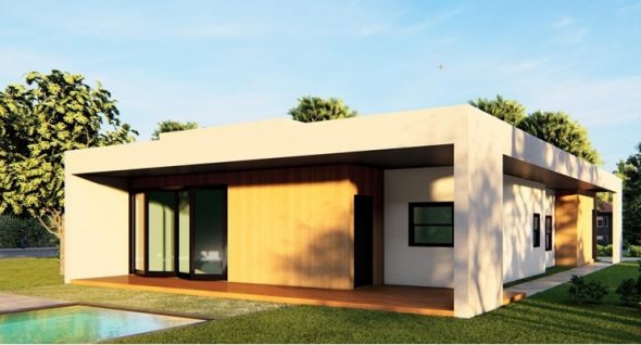 4 Bedroom Modern House Plan